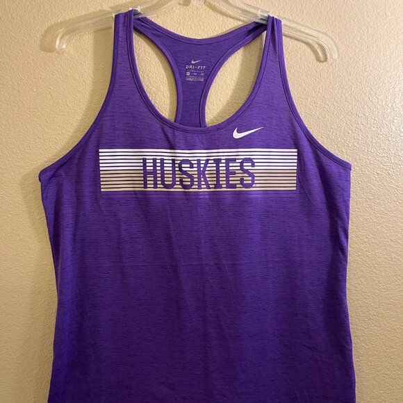 Nike University of Washington Huskies Dri Fit Razorback Tank Top XXL - Picture 5 of 6